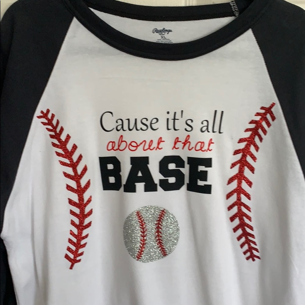 XL Rawlings Cause it so all about that BASE tee